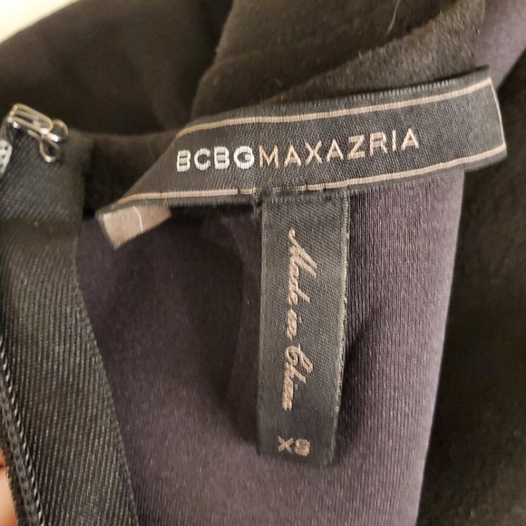 BCBGMAXAZRIA Whitley Black Cutout Dress / XS - Picture 6 of 8